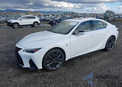 2024 Lexus Is 350 F Sport z USA, uszkodzony, nr VIN JTHGZ1E20R5036662